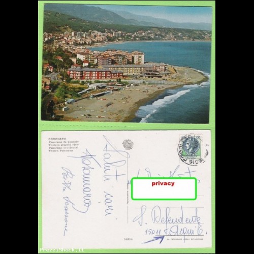 COGOLETO - Genova - panorama da ponente  VG