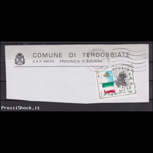 2014 convenzione Italia e San Marino frammento Sassone 3486