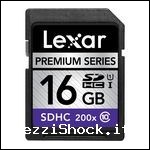         LEXAR SCHEDA DI MEMORIA SDHC PREMIUM SERIES - 16 GB