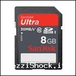 SANDISK SCHEDA DI MEMORIA SDHC ULTRA - 8 GB - CLASSE 10