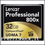 LEXAR SCHEDA DI MEMORIA COMPACT FLASH PROFESSIONAL UDMA7 32