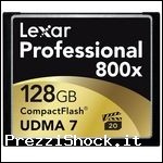 LEXAR SCHEDA DI MEMORIA COMPACT FLASH PROFESSIONAL UDMA7 128