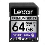 LEXAR SCHEDA MEMORIA SDXC UHS-I PREMIUM 200X - 64 GB - CLASS