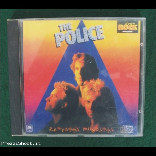 CD - THE POLICE - Zenyatta Mondatta - De Agostini