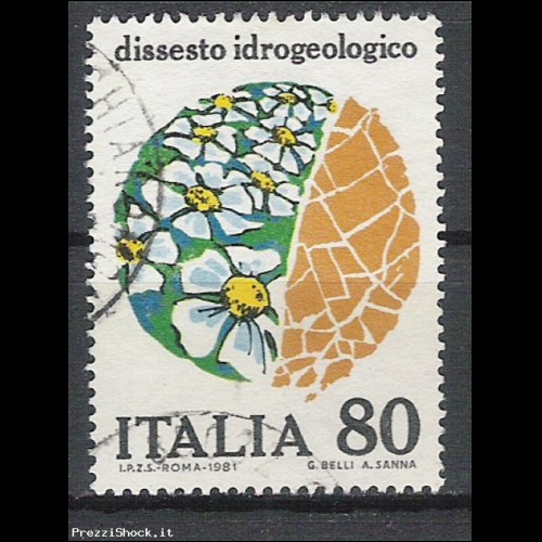 1981 - Dissesto idrogeologico - Sassone 1559 - USATO