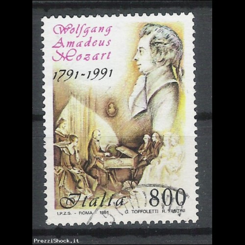 1991 - Wolfgang Amadeus Mozart - Sassone 1974 - USATO
