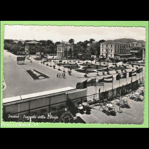 PESARO - piazzale della Libert - VG 1960