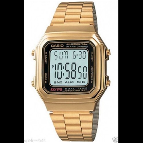 orologio uomo CASIO Mod. A178WG-1A Vintage oro
