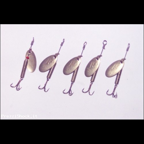 5 cucchiaino micro mosca 1gr. pesca spinning;spoon bait