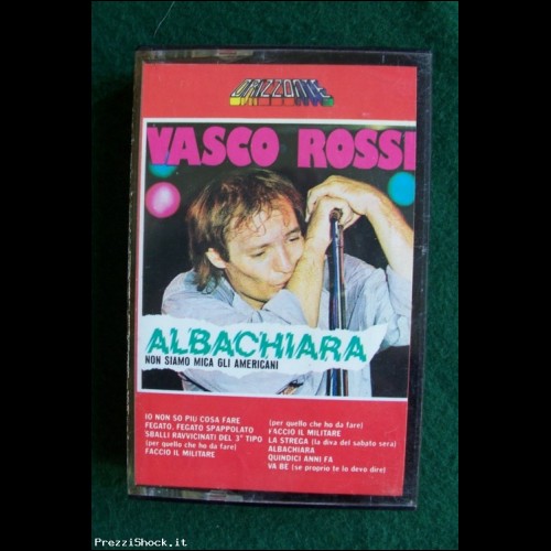 Musicassetta - VASCO ROSSI - ALBACHIARA - ORK 78709