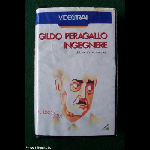 VHS - GILBERTO GOVI - GILDO PERAGALLO INGEGNERE - 1960
