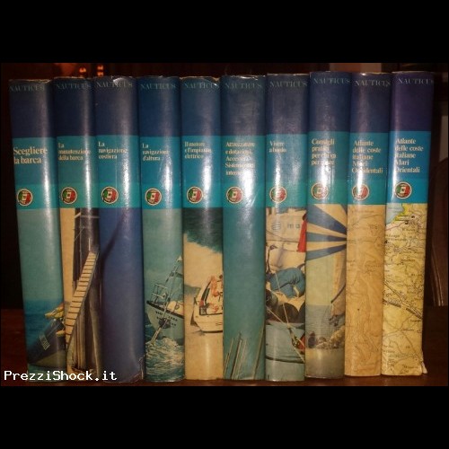 NAUTICUS Grande Enciclopedia della Nautica - 10 volumi