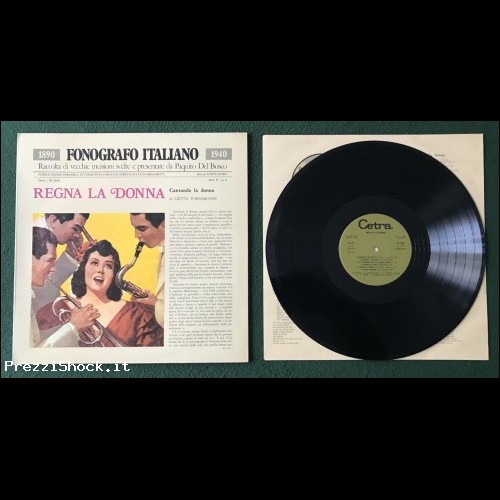 FONOGRAFO ITALIANO - Regna la Donna - Serie V  N. 2 - LP 33