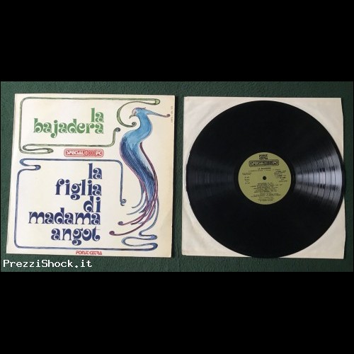 LA BAJADERA - LA FIGLIA DI MADAMA ANGOT - 1978 - LP 33 Giri