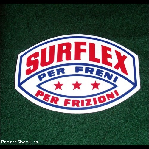 Adesivo - SURFLEX - Per Freni / Frizioni - Sticker Vintage