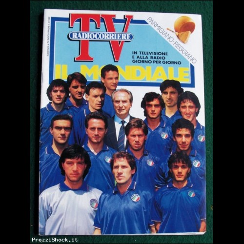 TV RADIOCORRIERE - Mondiale Calcio Italia 1990 + Miniposter
