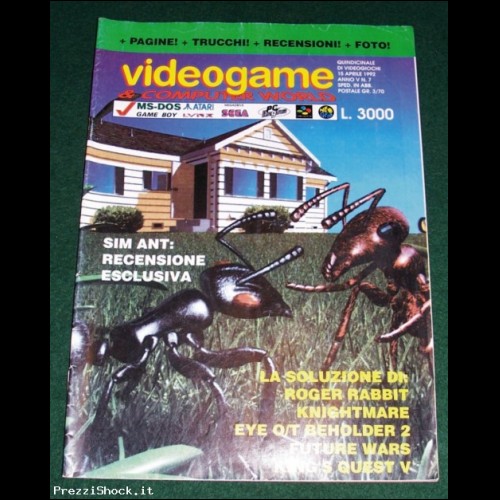 VIDEOGAME & COMPUTER WORLD - N. 7 - 1992