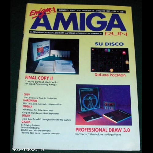 ENIGMA AMIGA RUN - N. 43 - Giugno 1993