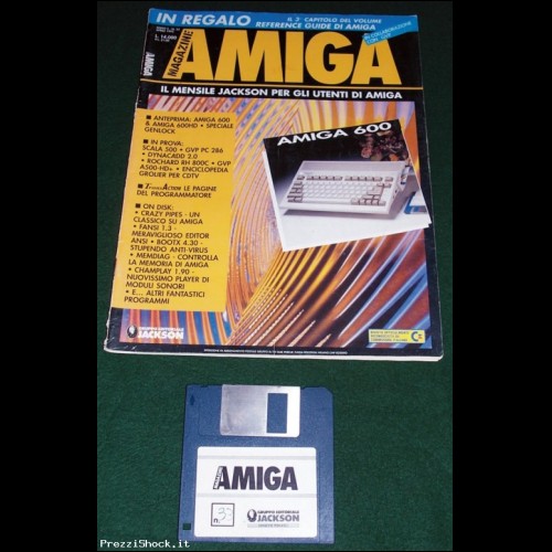 AMIGA MAGAZINE - N. 33 - Aprile 1992 + Floppy Disk