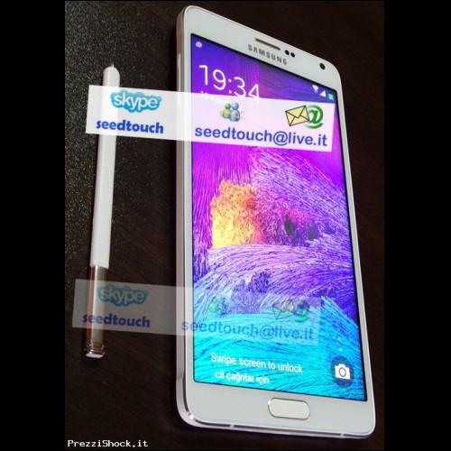 Smartphone Samsung Galaxy Note 4 SM N910 F N9100 GPS WIFI IT