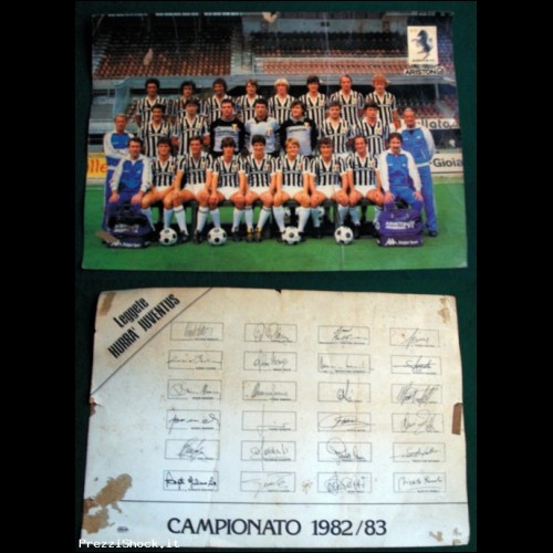 POSTER - JUVENTUS 1982/83 - Hurr Juventus