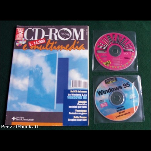 CD-ROM e multimedia - N. 15 - Novembre 1995 + 2 CD-ROM