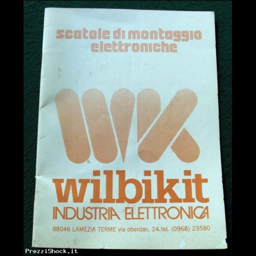 Vecchio Catalogo WILBIKIT Scatole di Montaggio Elettroniche