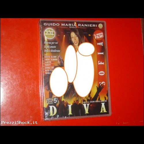DVD NUOVO SIGILL."DIVA"CON SIMONY DIAMOND-SOFIA GUCCI-100MIN