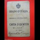 1930 CARTA D'IDENTITA' REGNO D'ITALIA CASTELLANZA