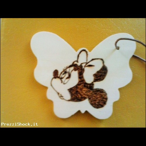 Farfalla con disegno di Mickey Mouse da appendere
