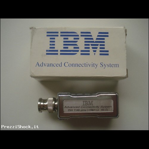 IBM P/N 25H1148 pins 1&2 93 Ohm Adattatore Coax - RJ45