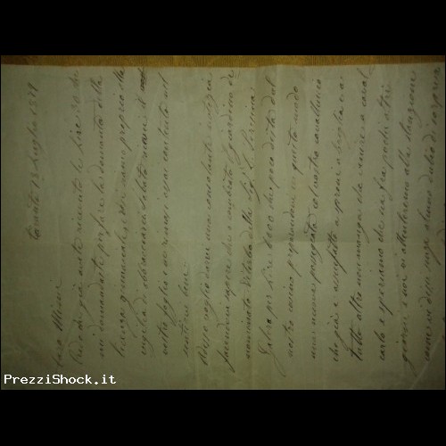 lettera del 1879 
