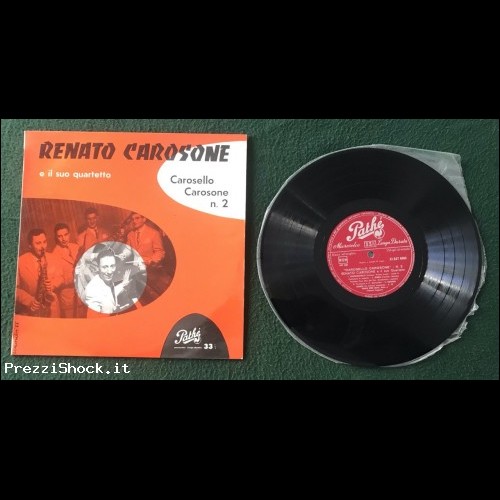 RENATO CAROSONE - Carosello Carosone n. 2 - Pathe - LP  33