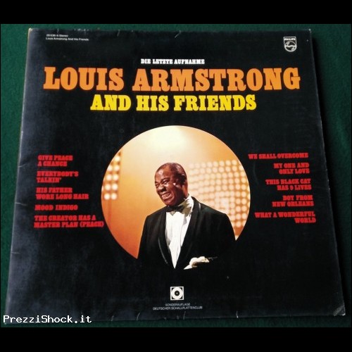 LOUIS ARMSTRONG - And His Friends - 28 636-9 - LP 33