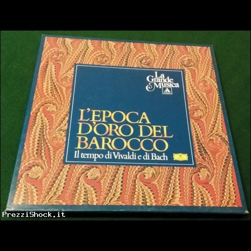L'EPOCA D'ORO DEL BAROCCO - Vivaldi Bach - 4 LP 33