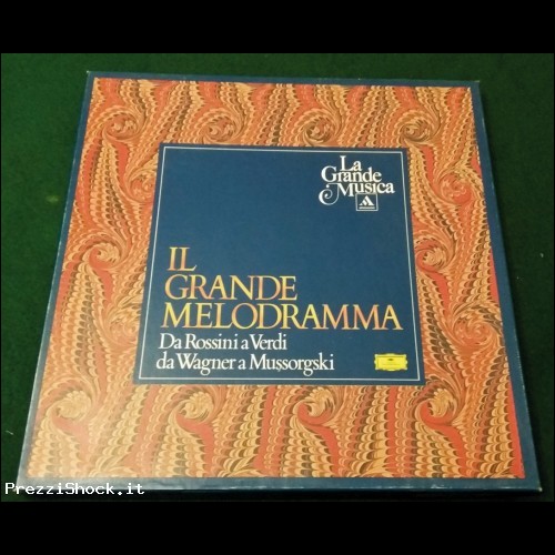 ILGRANDE MELOGRAMMA - Rossini Verdi Wagner - 4 LP 33