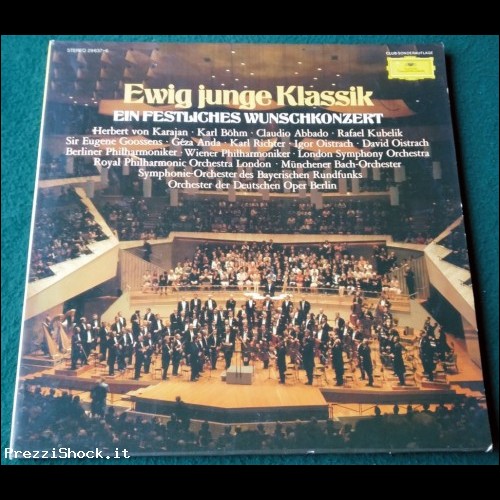 Ewig junge Klassik - Ein Festliches Wunschkonzert - 2 LP 33