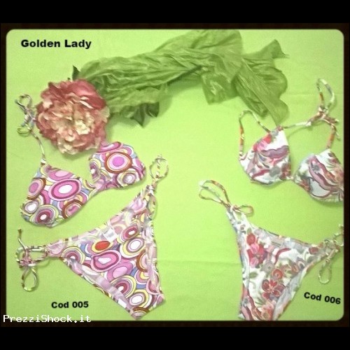 Costume Donna Golden Lady