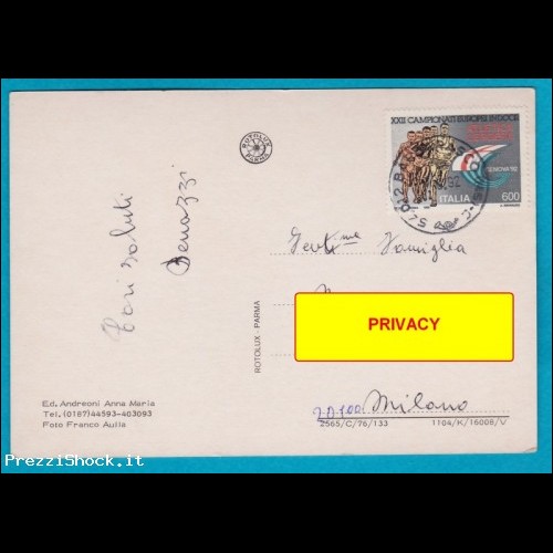 1992 campionati atletica leggera isolato - storia postale