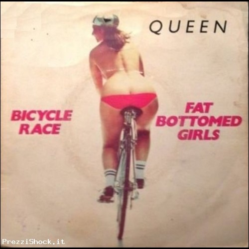 QUEEN 1978 1A stampa BICYCLE RACE / FAT BOTTOMED GIRLS