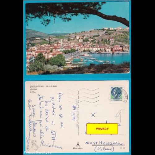 Isola d' Elba Porto Azzurro panorama - VG