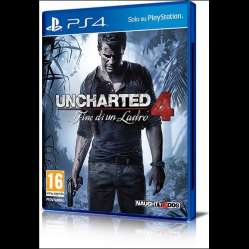 Uncharted 4: Fine Di Un Ladro PS4 Nuovo Sigillato