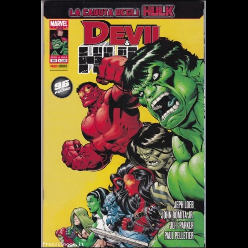 Marvel Panini Comics Devil & Hulk 166 la caduta degli hulk