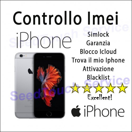 imei Iphone Blocco operatore Icloud Blacklist full GSX FMI