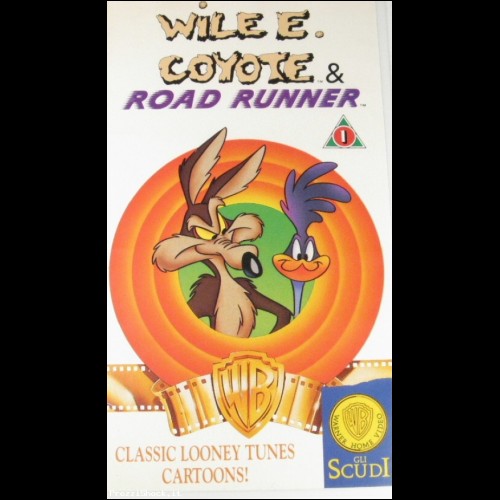 WILE E. COYOTE & ROAD RUNNER 1 - CARTONI ANIMATI - RARO VHS