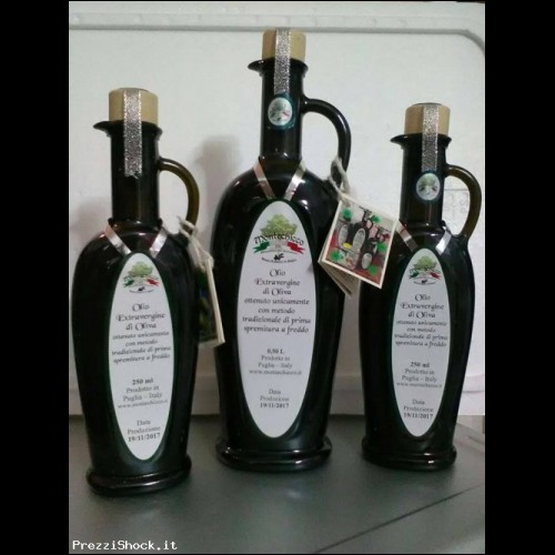 Olio extravergine di oliva - set 3 Anfore**Novello 2017