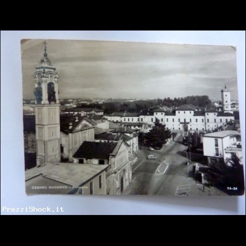 Cartolina Viaggiata "CESANO MADERNO - Panorama" 1968