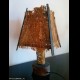 Lampada #LumeFicodindio in legno di Agave e Ficodindio
