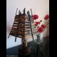 Lampada da Tavolo, com, letto #LumeFasce in legno di Agave