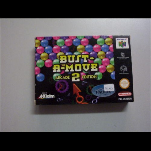 BUST-A-MOVE 2 arcade edition nuovo per N64